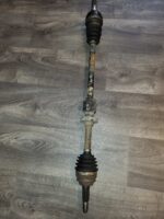 Polosvařovaná náprava (pohon) přední pravá bez ABS CHEVROLET NUBIRA /LACETTI 96549104